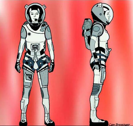 images of space suits. If we're going to Mars, we need new space suits. Last month, NASA announced 